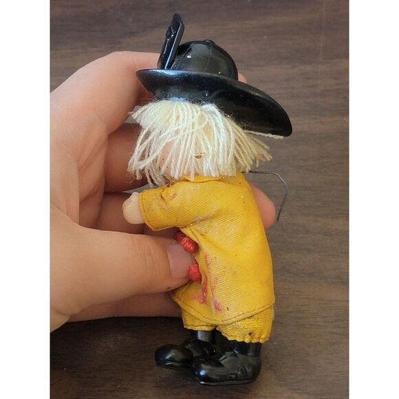 Vintage firefighter kid girl ornament Xmas Decor superhero - Picture 3 of 5